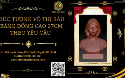 NGHỆ NHÂN ĐÚC TƯỢNG ĐỒNG TẠI BÌNH THẠNH