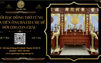 BỘ ĐỒ THỜ BẰNG ĐỒNG ĐẦY ĐỦ GỒM NHỮNG GÌ? Ý NGHĨA TỪNG MÓN?