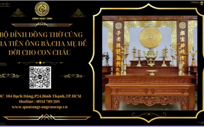 TẠI SAO BỘ ĐỒ THỜ CÚNG LẠI QUAN TRỌNG TRONG THỜ CÚNG TÂM LINH?