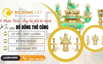 CẶP ĐÈN THỜ CÚNG BẰNG ĐỒNG MẪU ĐẸP NHẤT HIỆN NAY