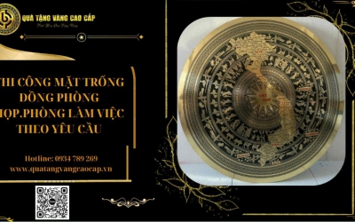 TRANH MẶT TRỐNG ĐỒNG ĐÔNG SƠN - TREO TRANH NGÀY TẾT